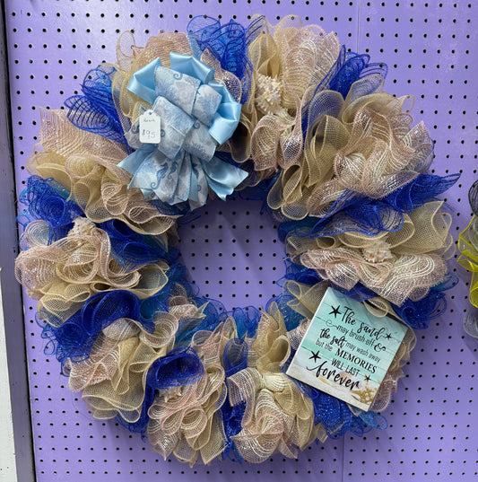 Beach Shell Wreath